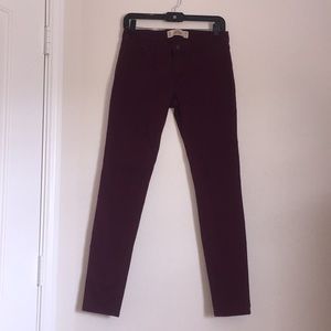 Hollister Maroon Pants!